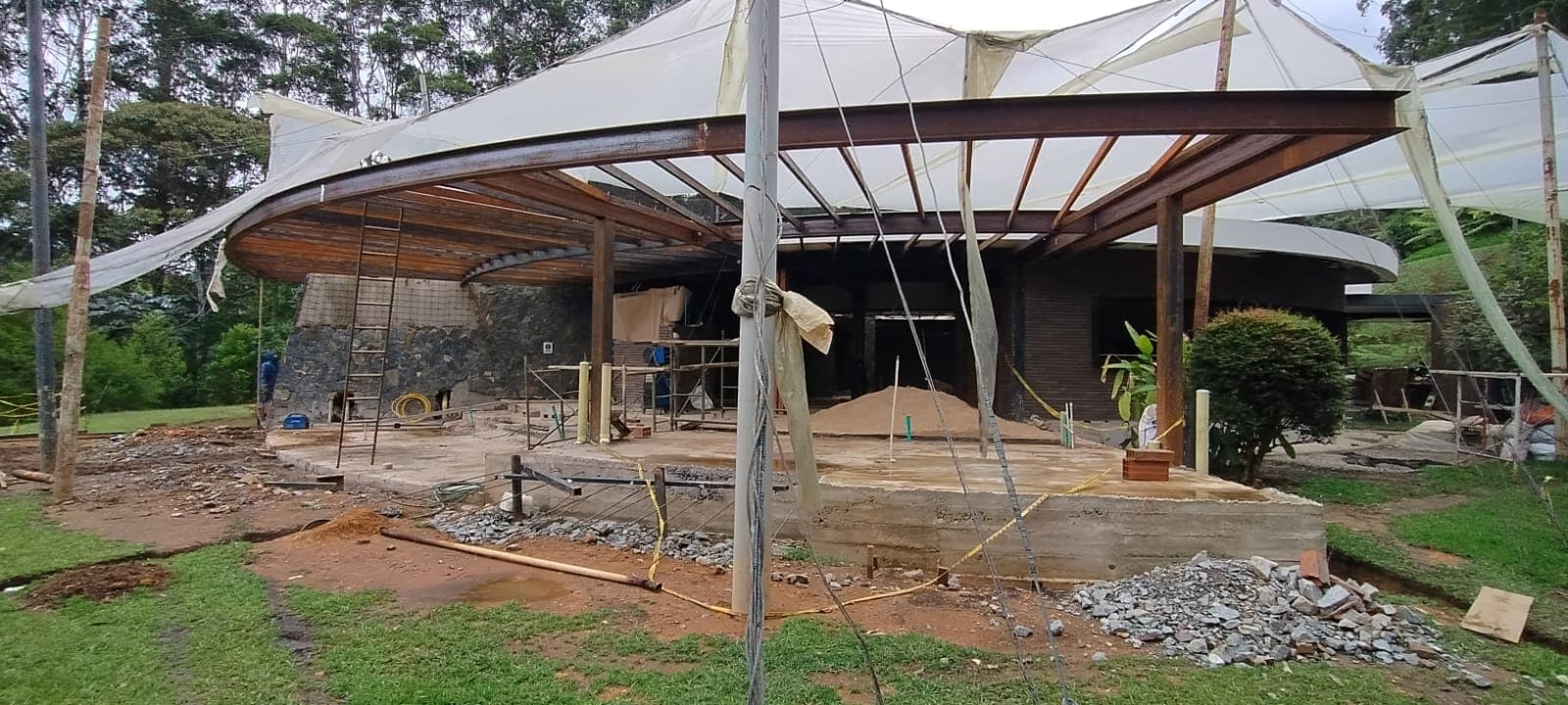 Vista previa del proyecto Pérgola Moderna